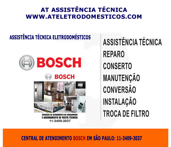 Assistência técnica Bosch São Paulo